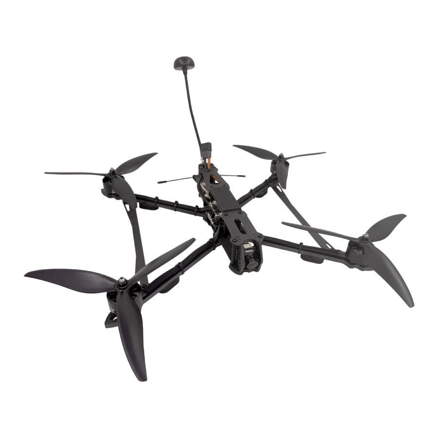FPV-дрон на базе Mark 4 V2 с VTX 2.5Вт, стеком GEPRC F405 и ELRS